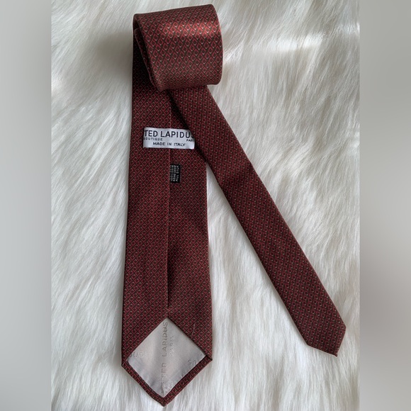 Ted Lapidus Paris tie made in ITALY - Picture 4 of 6